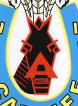 Emblém Ariel Clubu v anglickém Cardiffu