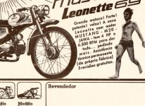 Leonette Mustang M 20 byla brazilská obdoba našeho Pionýra-Mustanga. Dlužno ovšem říct, že designérsky podstatně zdařilejší. Prospekt ukazuje provedení z roku 1969, kdy firma ještě montovala štíhlý doutníkový tlumič z mopedu Stadion S 22 na pravé straně.