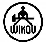 Nzev firmy Wikov byla zkratka sloen ze jmen Wichterle a Kovk. Ten Kovk, i spe kov, drc podn kladivo, byl jednou provdy zakomponovn i do firemnho emblmu a asem se stal symbolem nejen pro kovsk, ale pedevm pro doknal a kvalitn vrobky.