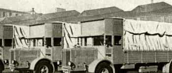 V prospektu z roku 1932 se továrna pochlubila touto fotografií tří obrovských osmiapůltunových valníků Büssing-Nag 900. Byly vybaveny „nejklidnějšími a nejtiššími“ dieselovými motory o 130 koních a v Braunschweigu je vyrobili na objednávku akciového pivovaru Bohrisch ze Štětína.