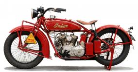 Indian Scout 37 (600 ccm) z roku 1927.