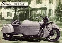 Indian sidecar 1940