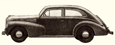 Opel Kapitän 2-dvéřový.