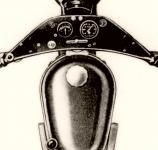 Nimbus 1934 - detail řidítek