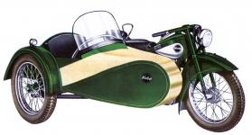 sportovní sidecar 1935