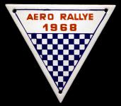 Plaketa  AERO RALLYE 1968