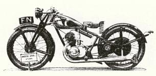 Motocykl FN typ M-200 model 1932