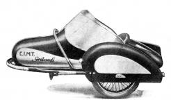 sidecar C.I.M.T. Grimaudi 1947