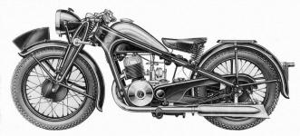 Prvn typ z roku 1936 ml jet prubov motor a odlin kryt setrvankovho dynama.
