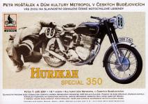 Ilustrace na tenhle plakt ke slavnostnmu znovu pedstaven Hurikana 350 vznikla z onoho nedokonalho obrzku z roku 1951, zkombinovanho potaem s relnou fotografi skutenho stroje.