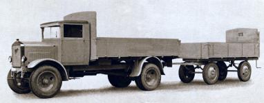 Praga N + Q byl pragovkou nabízený „autovlak“ byl nákladní vůz, doplněný o vlek vlastní výroby sl budkou pro brzdaře.