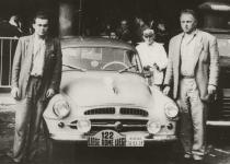 44. místo v klasifikaci ročníku 1955 - jezdci Václav Čížkovský a Miroslav Fousek (archiv Petr Hošťálek)