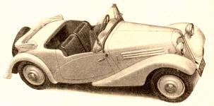 Praga Baby - otevřený roadster 1934