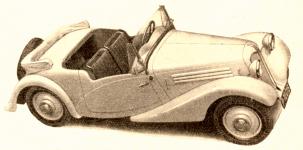 Praga Baby - oteven roadster 1934