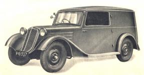Dodvkov proveden z roku 1936 mlo pln disky kol a pravostrann zen.