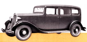 O rok dříve (1934) představený Citroën typ „Rosalie“ měl nejen stejný motor, ale celý design jeho přední části, maska chladiče, tvar blatníků i šikmé sloupky předního okna se zaobleným čelem kabiny se staly vzorem i pro nákladní nákladní Typ 23. Na snímku je provedení 