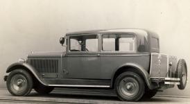 Škoda 645 (Tudor) fotografovaný pro výstavní účely sezóny 1929 (archiv Hošťálek)