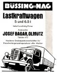 reklama 5 a 6,5 tuny Josef Bagr, Olomouc