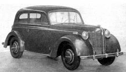 Opel Olympia 1500 OHV - tovrn foto z norovho sla asopisu Motor und Sport, vydanho k Berlnskmu Autosalonu 1939.