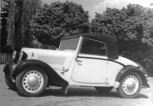Roadster koda 420 P z roku 1934.