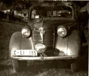Opel Olympia, se kterým v letech 1948-9 jezdil Zdenek Herejk z Liberce.