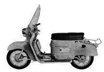 Foto z Katalogu eskoslovenskch motorovch vozidel, vydanch n.p. Mototechna 1960.