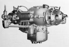 Leteck motor Walter Atom (z firemnho Bulletinu 1934).