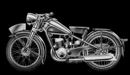 Provedení Special na vyobrazení z Příručky pro obsluhu motocyklů ČZ 175 STANDARD a SPECIAL - archiv Hošťálek