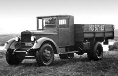 Ttunov ZIS-5 vyrbn od roku 1935 a do roku 1947