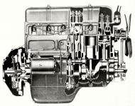 �ez motorem - foto z firemn�ho manu�lu