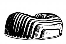 tov�rn� sout�n� hlava v�lce - dobov� kresba (archiv Ho���lek)